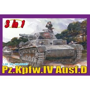 BD6265 1/35 Pz.Kpfw. IV Ausf. D (3 in 1)