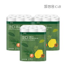 코디 아름드리 키친타월 Size Up 250매 12롤 3팩