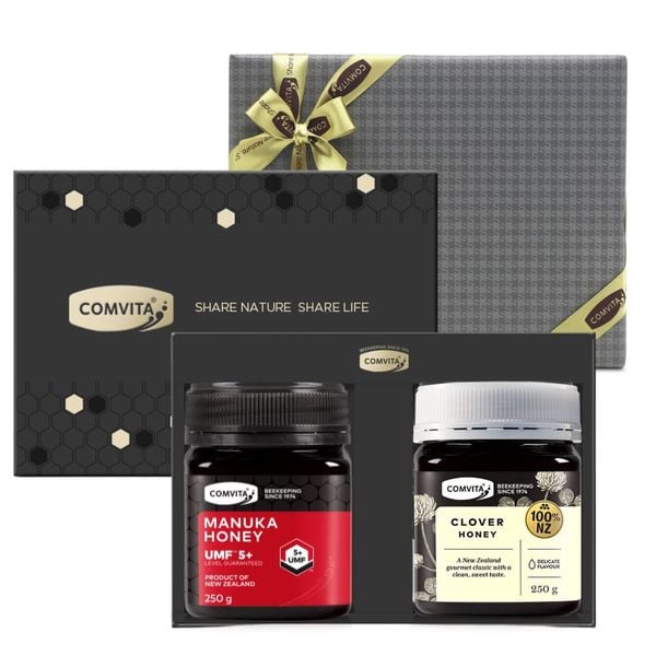 UMF5+ 마누카꿀 250g+클로버꿀 250g 세트 +쇼핑백