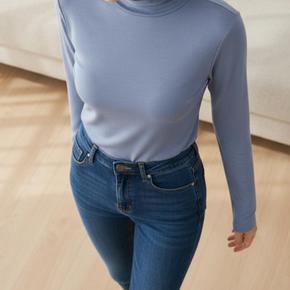 여성 긴팔폴라 이너티셔츠 슬림핏폴라