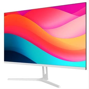화이트 32인치 FHD IPS 75Hz 모니터 베젤리스 게이밍 사무용 컴퓨터