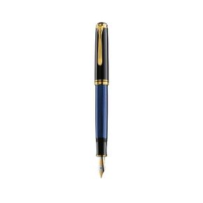 독일 펠리칸 만년필 Pelikan M600 fountain pen Suberen blue stripe F fine print japan import