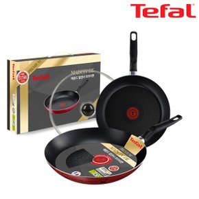 [BIZ][Tefal] 테팔 메종드 열센서 프리미엄 프라이팬 28+30+유리뚜껑