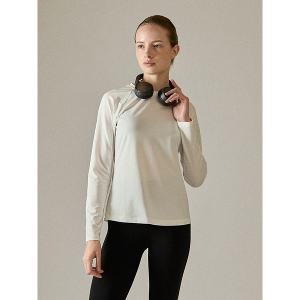 여성 쿨 브리즈 에어드라이 라글란 긴팔티_단품 LZTS3210