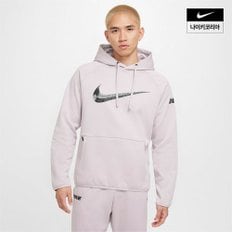 나이키 맨즈 나이키 써마 풀오버 피트니스 후디 FZ1061-019