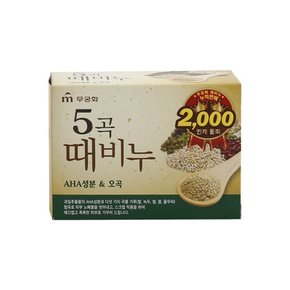 무궁화 5곡 때비누 90g 1개입