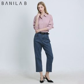 (BANILAB) 루즈 테이퍼드핏 데님 팬츠 (택가격: 99900원)