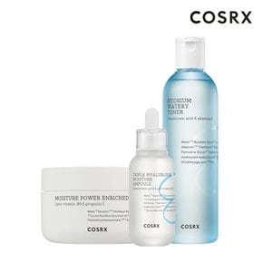 [본사] 코스알엑스 하이드리움 모이스처 3종 Set(토너+앰플 40ml+크림 50ml)