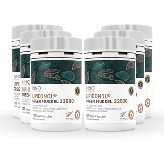  이노헬스앤케어 리피도놀 초록입홍합 22500 120식물성캡슐 6개