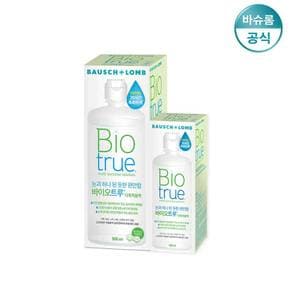 렌즈세척액 바이오트루 500ml + 120ml 렌즈세정액