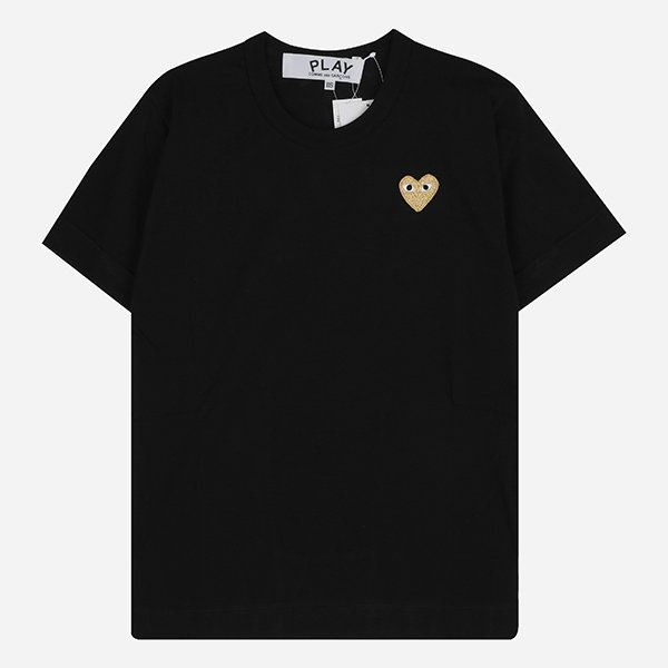 [시흥점] 5F AX T216 051 1 골드 하트 티셔츠 블랙