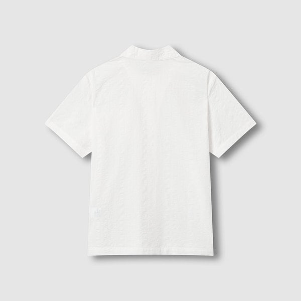 여 소프트 시어서커 반팔 파자마 셔츠 J206201068001