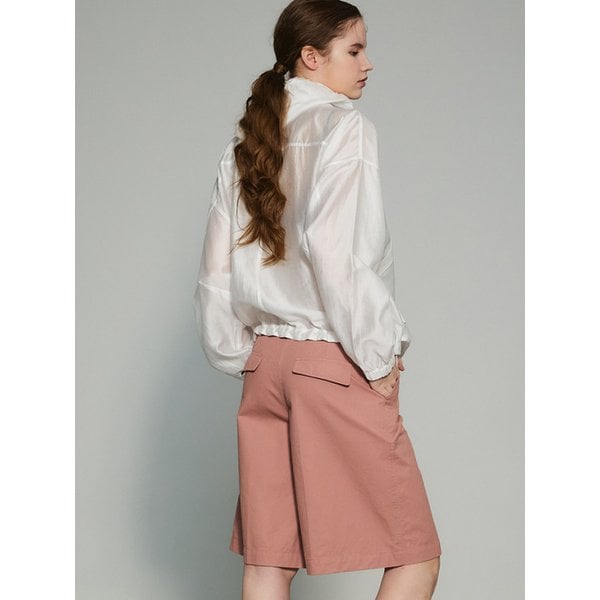 Linear Flow Airy Windbreaker_White