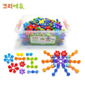 크리에듀 멀티 눈송이 연결블록 300pcs