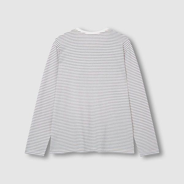 남 스마트 코튼 라운드넥 긴팔 라운지 티셔츠 J206901102002