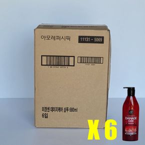 아모레퍼시픽 미쟝센 샴푸/린스 680ml 6개(1box)