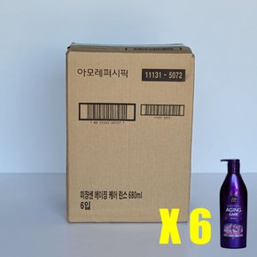 아모레퍼시픽 미쟝센 샴푸/린스 680ml 6개(1box)