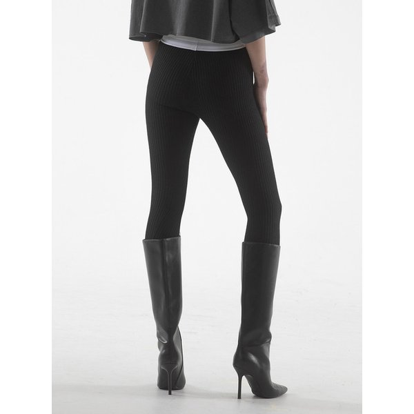MWL KNIT LEGGINGS - BLACK