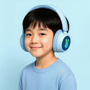 어린이안전 청력보호 LED 블루투스 유무선 키즈헤드폰 BH10CK