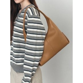SIAC3076 Lambskin Flow Bag M_Camel