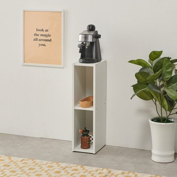 좁은공간 활용 다용도 틈새 수납장 20cm P0000BUL (착불)