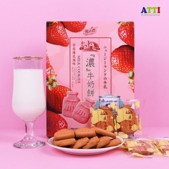 텐바이텐 산수공 유키앤러브 딸기연유맛 밀크쿠키 200g