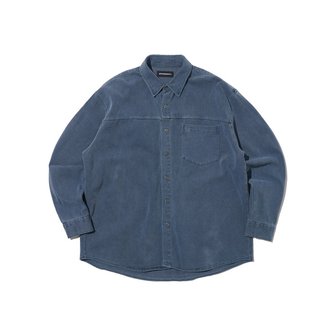 아더피츠 피그먼트 워크 무드 세미 셔츠 (네이비)