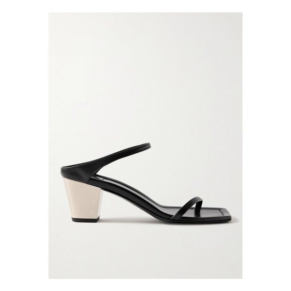 더 시티 가죽 뮬 블랙 1647597338743272