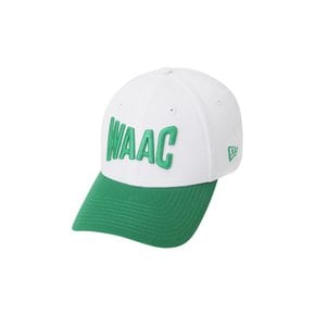 왁[WAAC]골프 (WGRCX23180GRD)NEWERA 940 COTTON LOGO CAP