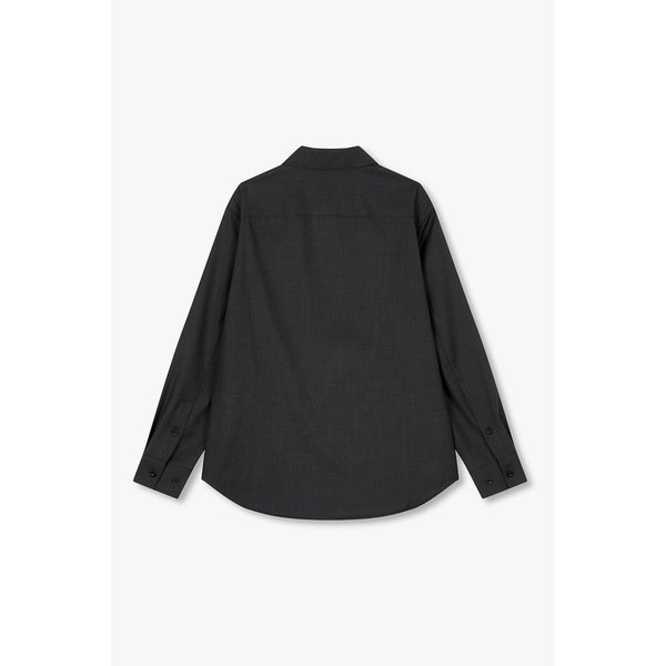 히든버튼 울 셔츠 9105421C01085