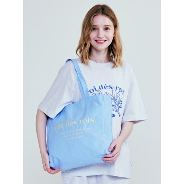 RDR 파퓰러 숄더 에코백 (스카이블루)