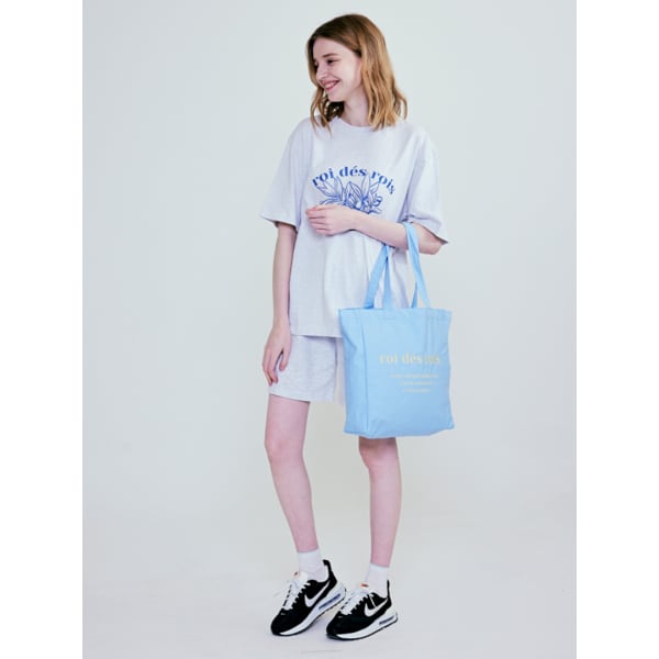 RDR 파퓰러 숄더 에코백 (스카이블루)