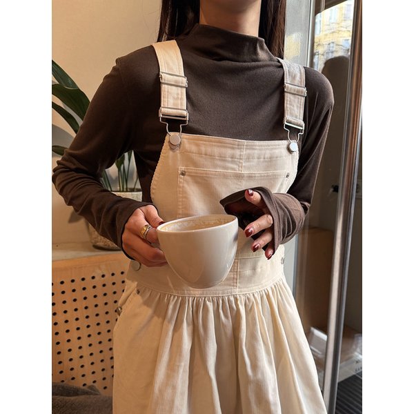 보들여리 울텐셀 하프넥티_DEEP BROWN