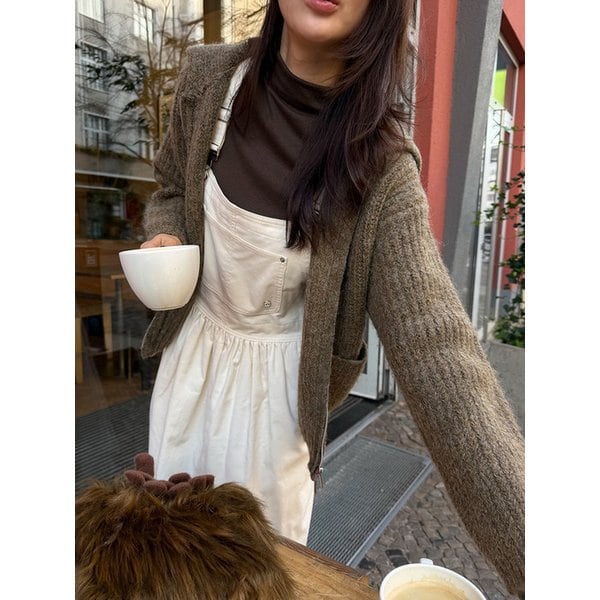 보들여리 울텐셀 하프넥티_DEEP BROWN