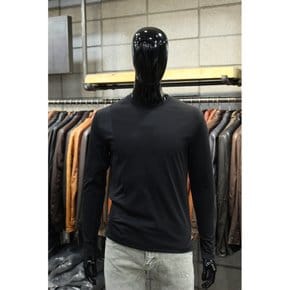 슬림스판데일리이너 2COLOR 사이드배색 라운드넥긴팔티 d-atee14 _