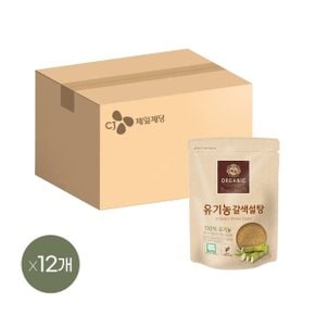 백설 유기농 갈색설탕 1kg x12개