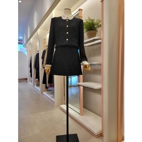 [여주점] 여성 진주 버튼 트위드 크롭 자켓(ITP9YJK540)