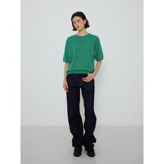 Sienna half sleeve knit_verdure green