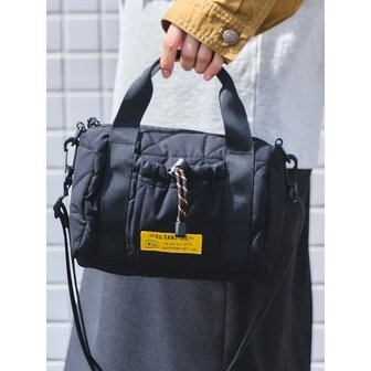 KIU 가방 스퀘어 패딩 미니 보스턴백 K476