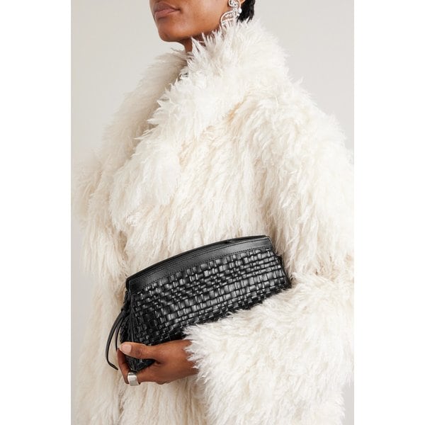 스타우드 모드 위빙 가죽 클러치 46376663162986084