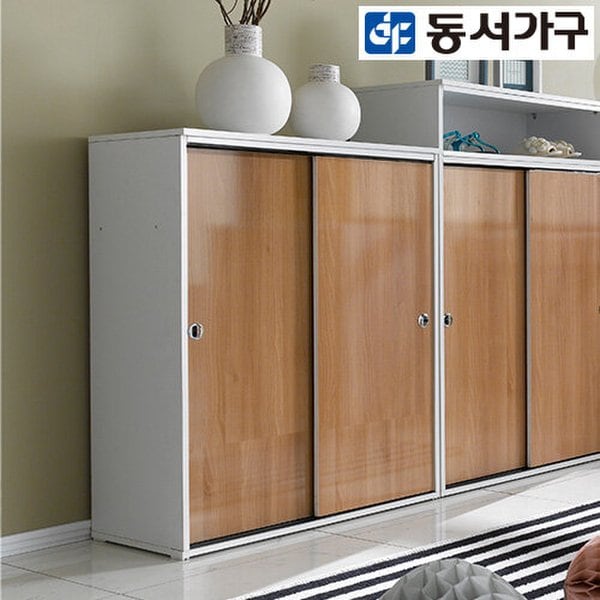 [동서가구] 모노 1000 도어형 수납장 (미닫이 도어) DF906403