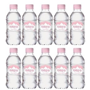 아워홈 지리산수 핑크 에디션 생수 무라벨 유라벨 330ml x 160개