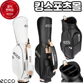 에코정품 ECCO 스포티 캐디백 화이트,블랙 SPORTY CADDIE BAG EB3S011