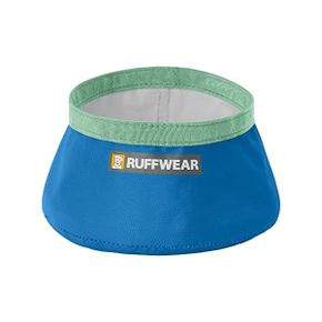 미국 러프웨어 퀀쳐 휴대용 그릇 Ruffwear Trail Runner Ultralight Packable Dog Bowl Blue Poo