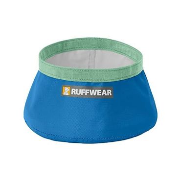  미국 러프웨어 퀀쳐 휴대용 그릇 Ruffwear Trail Runner Ultralight Packable Dog Bowl Blue Poo