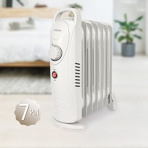 독일 미니 전기 오일 라디에이터 7핀 /난로 스토브 강력난방 에너지절약형