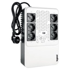 KEOR 800 (케오) UPS 멀티탭(6구) 800VA/480W, 무정전전원공급장치,오디오전원장치,서지보호