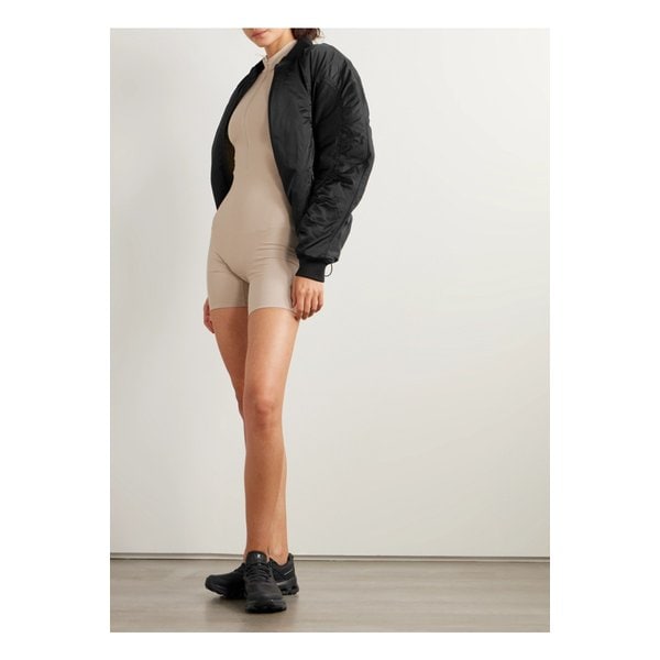 러닝 젠데이야 글로리아  셸 보머 재킷 블랙 46376663162954837