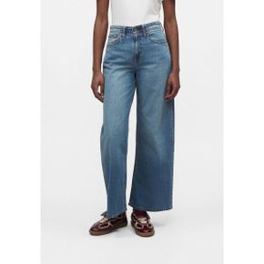 Abercrombie  Fitch 아베크롬비 앤 피치 와이드 레그 - 여유로운 핏의 청바지 파란 데님 7878215