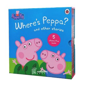 (영어원서) Peppa Pig / Wheres Peppa And Other Stories - 5종 픽쳐북 Box Set (Hardcover, 영국판) (CD없음)